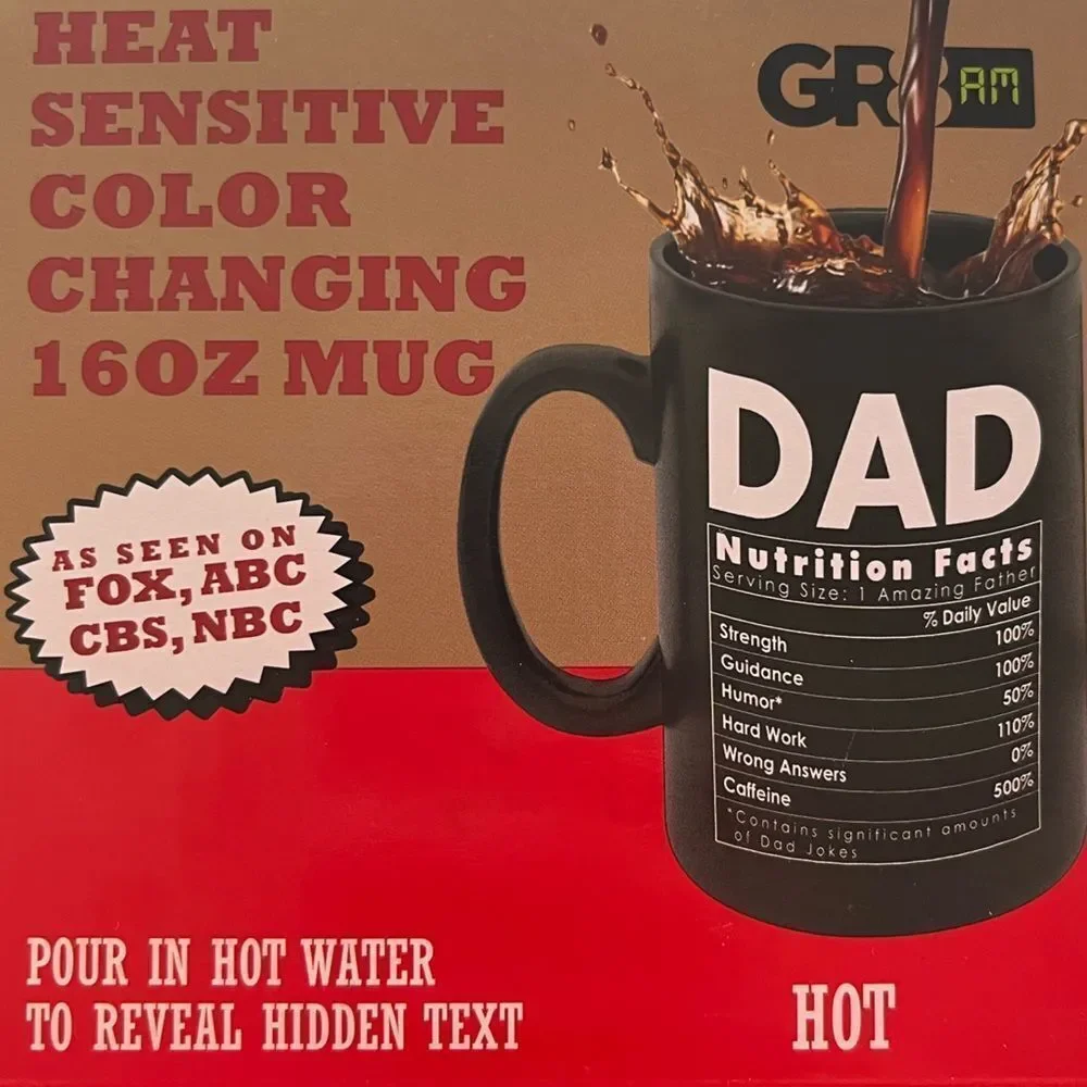 Worlds Best Dad Mugs From Daughter Or Son With Fun Gift Box [16oz] Top Color